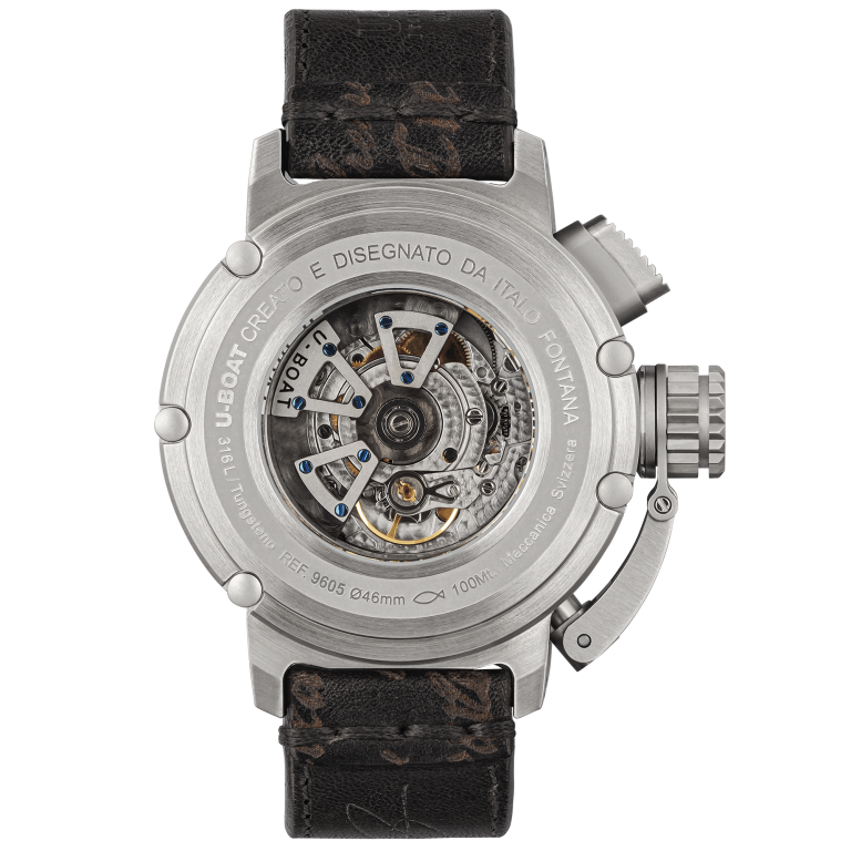 U Boat CHIMERA 46MM SS NERO Online