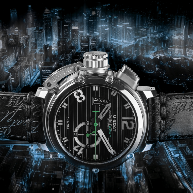 U Boat CHIMERA 46MM SS NERO Online
