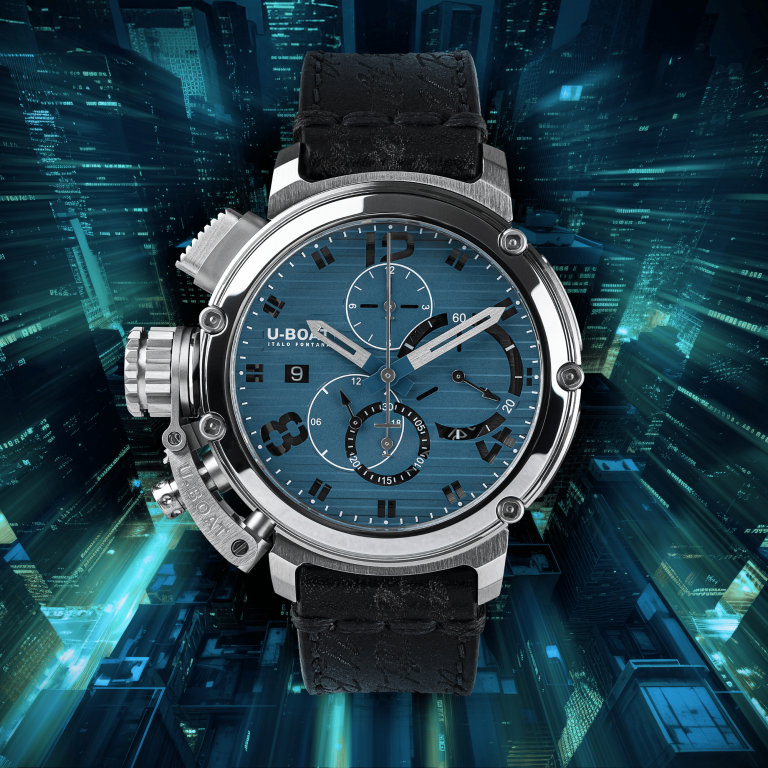 U Boat CHIMERA 46MM CHRONO SS BLU Hotsell