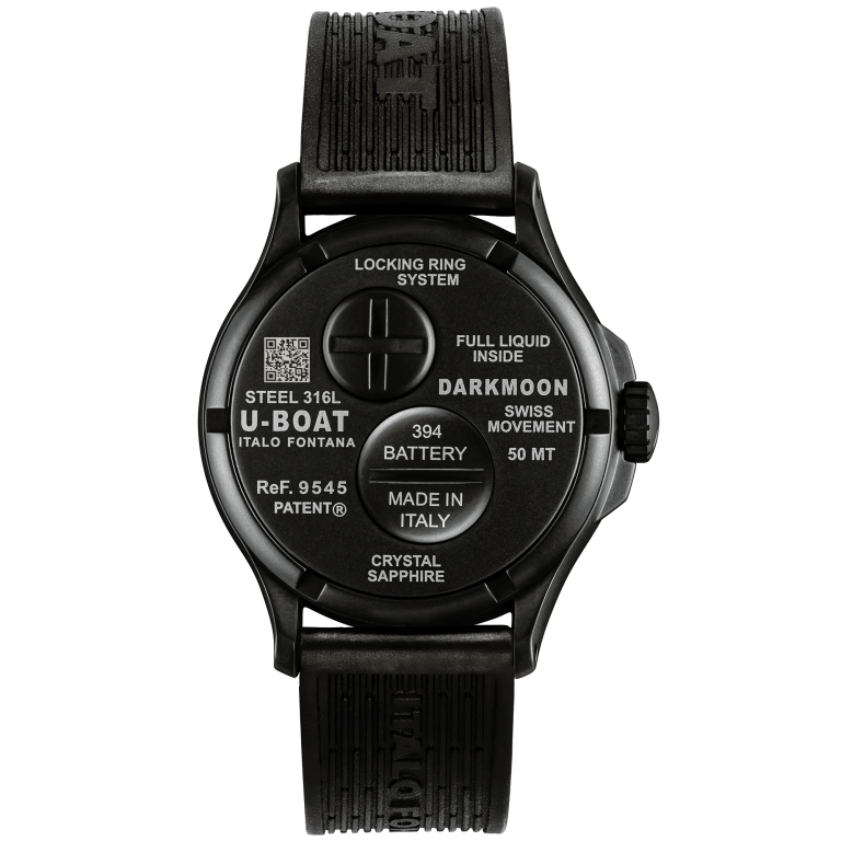U Boat DARKMOON 40 MM BK BLACK CURVED PVD 2025