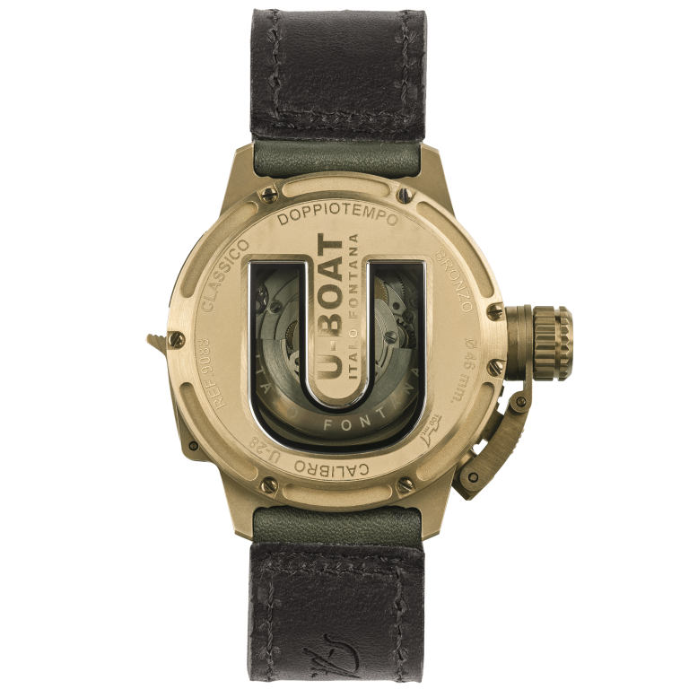 U Boat DOPPIOTEMPO 46MM BRONZO GR Spedizione Gratuita