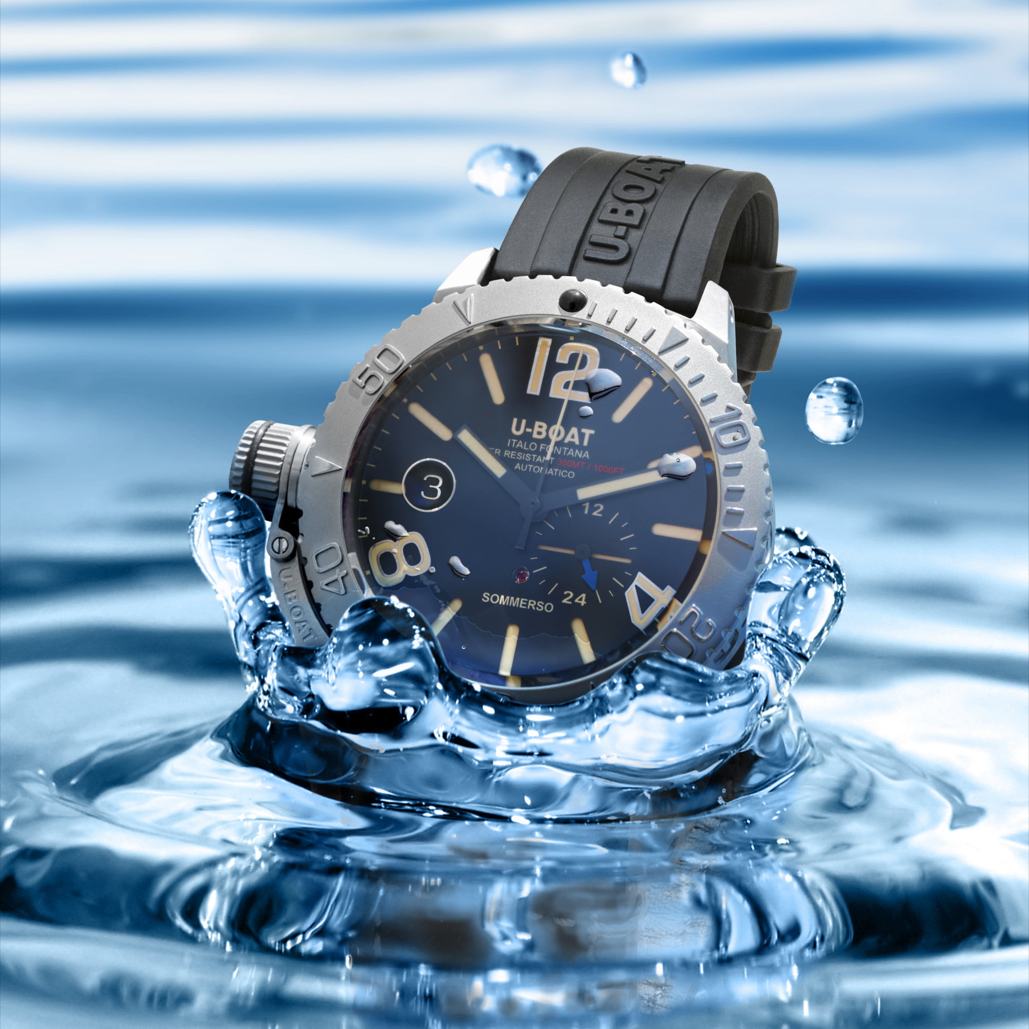 U Boat SOMMERSO/A 46MM Spedizione Gratuita