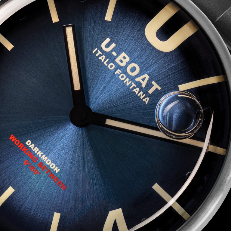 U Boat DARKMOON 44MM BLUE SS SOLEIL Consegna Veloce