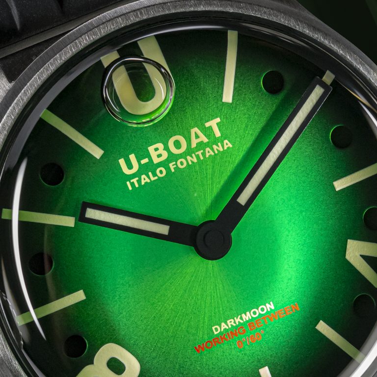 U Boat DARKMOON 40 MM GREEN SS SOLEIL Saldi