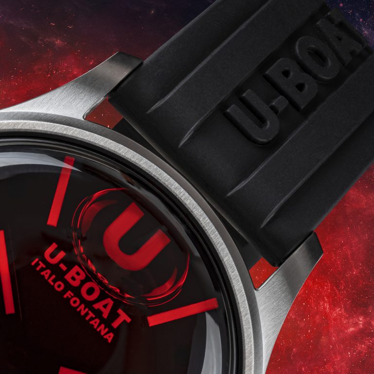 U Boat DARKMOON 40 MM SS RED GLASS Online