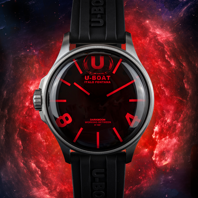 U Boat DARKMOON 40 MM SS RED GLASS Online