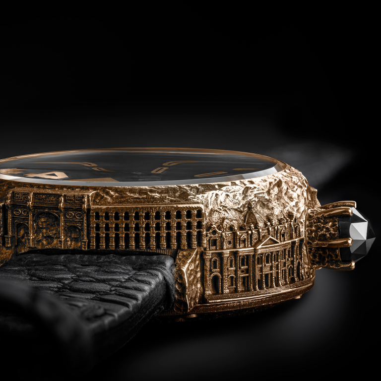 U Boat ROMA 45MM BRONZE DIAMOND Vendita Calda