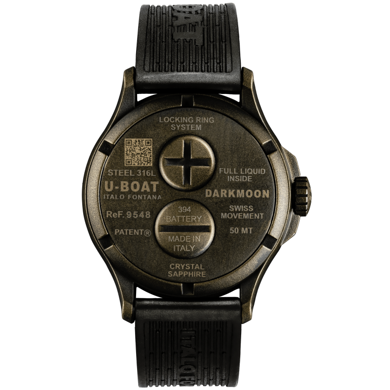 U Boat DARKMOON 44 MM BK BROWN VINTAGE Moda