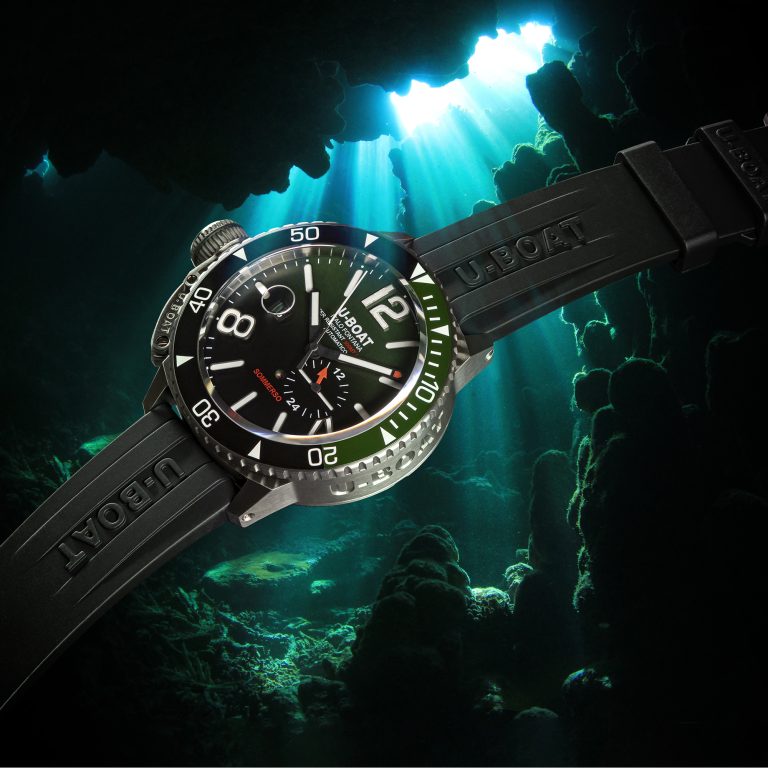 U Boat SOMMERSO CERAMIC GREEN In Linea