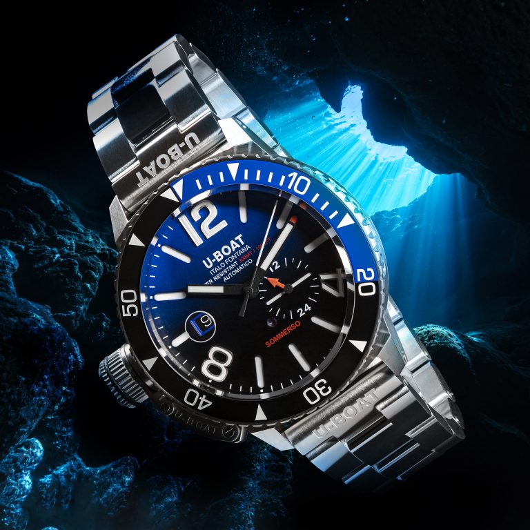 U Boat SOMMERSO CERAMIC BLUE/MT Nuovo