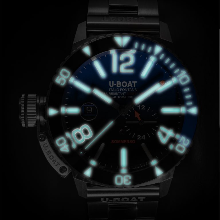 U Boat SOMMERSO CERAMIC BLUE/MT Nuovo