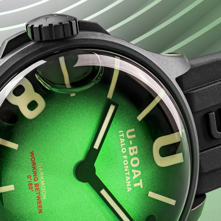 U Boat DARKMOON 40 MM GREEN PVD SOLEIL Pezzi Unici
