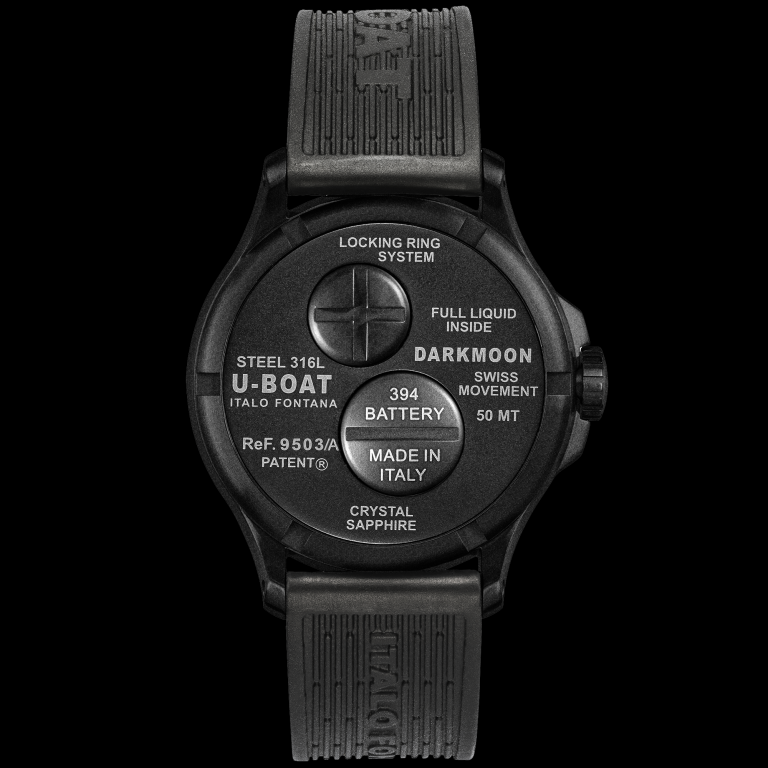 U Boat DARKMOON 40 MM GREEN PVD SOLEIL Pezzi Unici