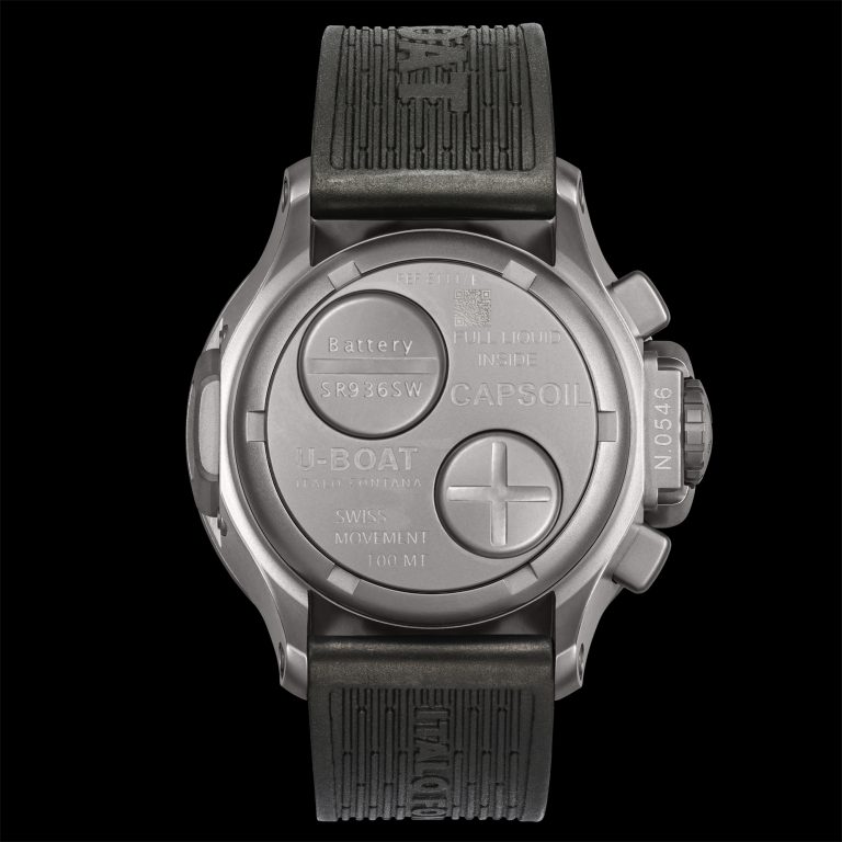 U Boat CAPSOIL CHRONO 45MM SS Saldi