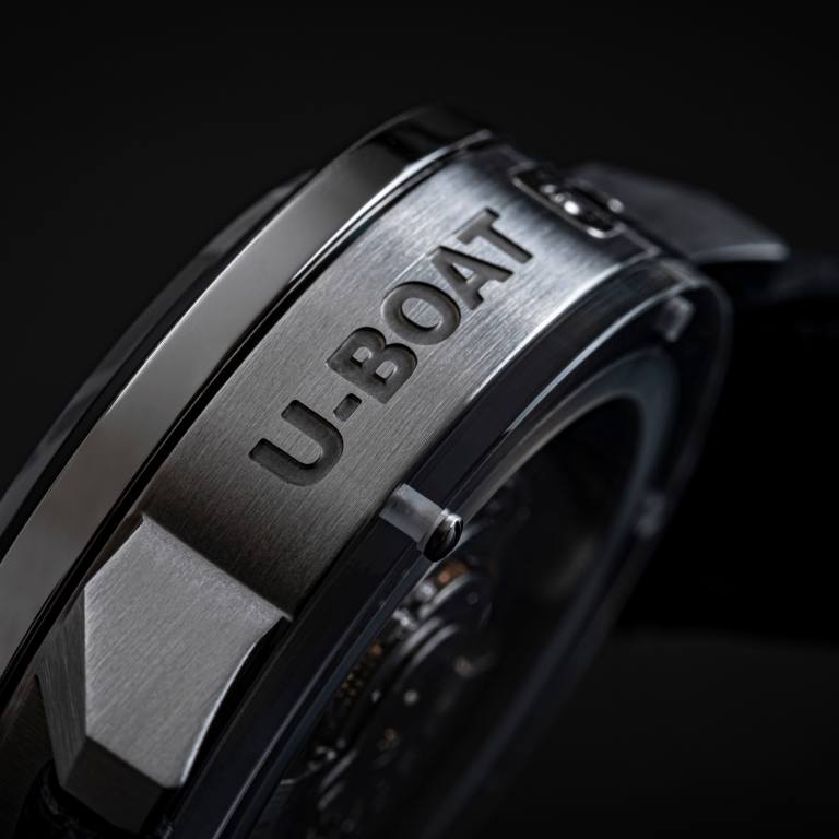 U Boat CLASSICO 42MM TUNGSTENO BLACK Saldi Di Fabbrica
