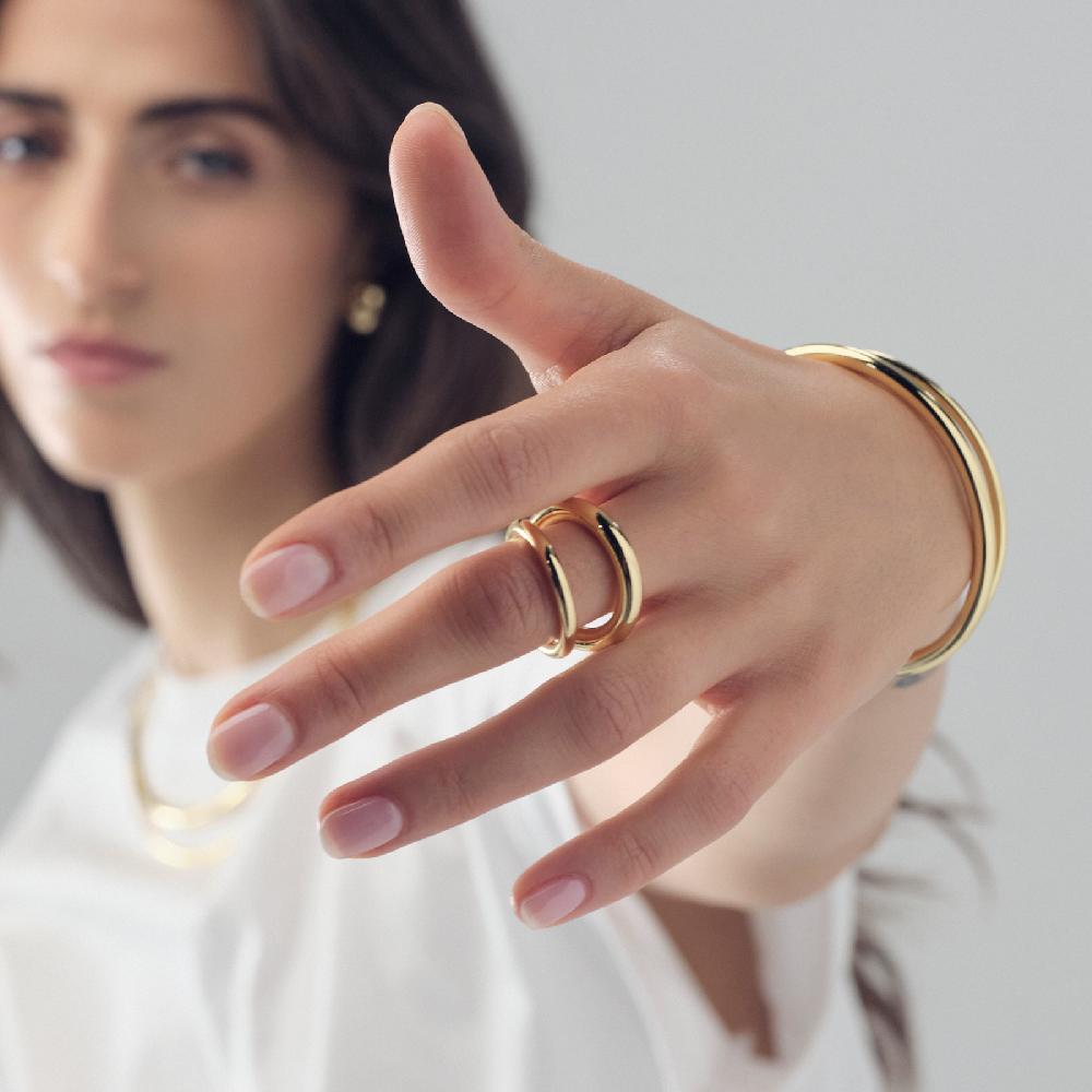 Unoaerre Anello dorato | UNOAERRE Gioielli Online