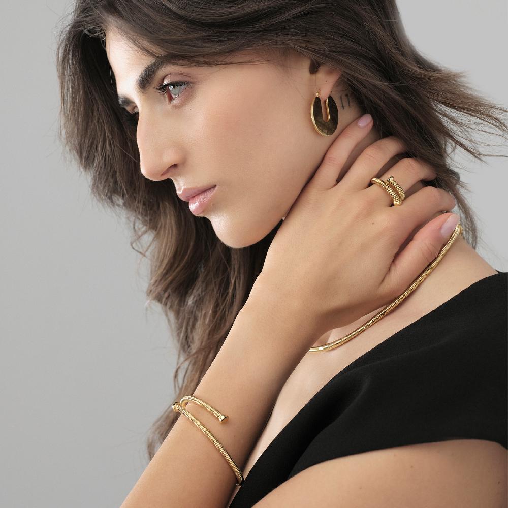 Unoaerre Anello chiodo dorato | UNOAERRE Gioielli Outlet