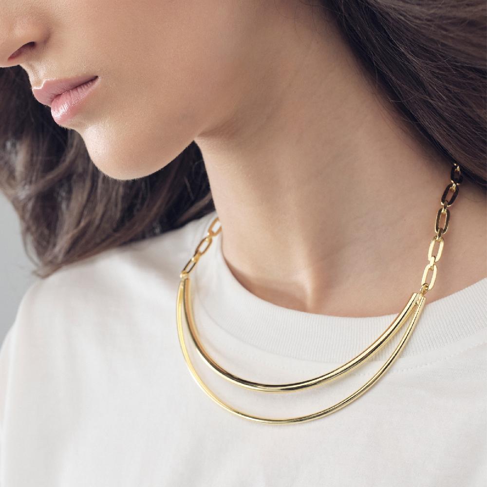 Unoaerre Collana in bronzo dorato | UNOAERRE Gioielli I Più Venduti