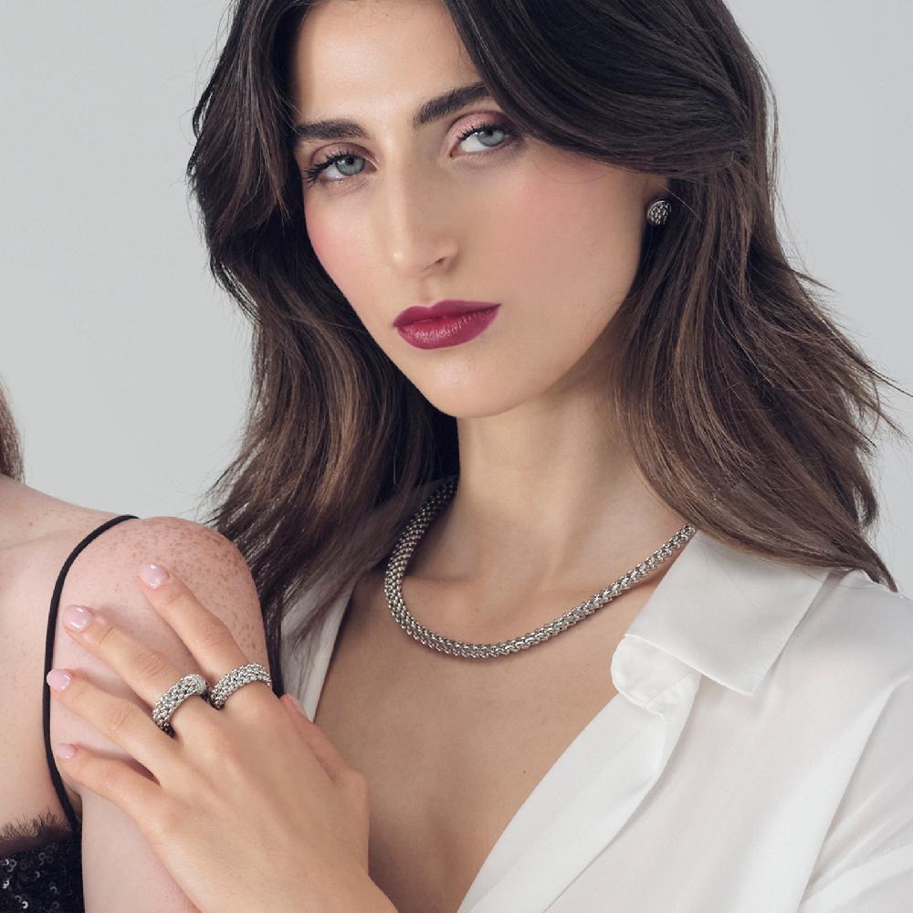 Unoaerre Anello in argento e zirconi | UNOAERRE Gioielli Qualità