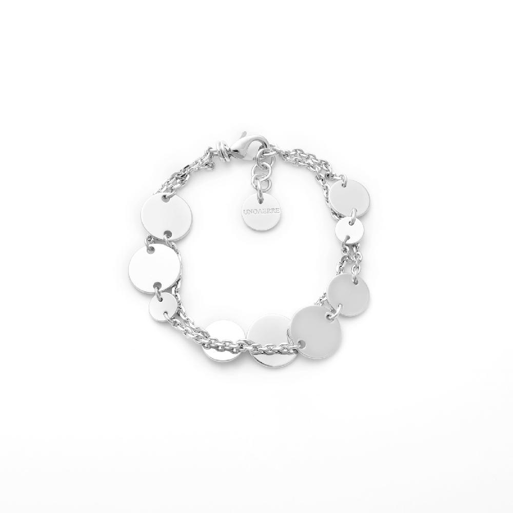 Unoaerre Bracciale con charms argentato | UNOAERRE Gioielli Presa