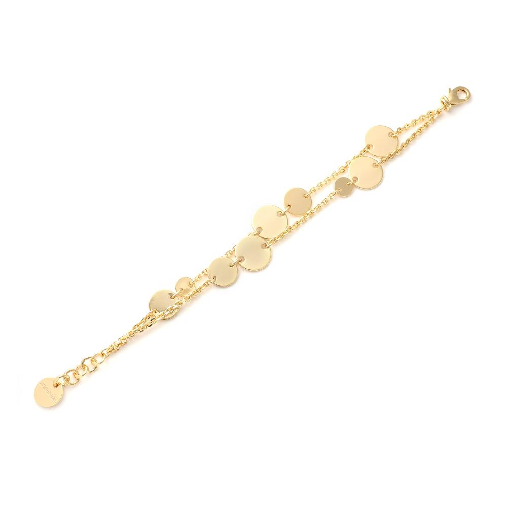 Unoaerre Bracciale con charms dorato | UNOAERRE Gioielli