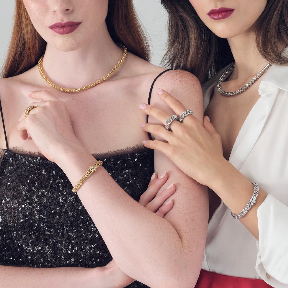 Unoaerre Bracciale in argento e zirconi | UNOAERRE Gioielli Vendite Flash