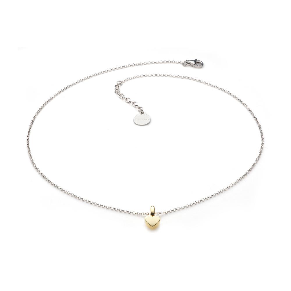 Unoaerre Collana in argento con cuore | UNOAERRE Gioielli Pezzi Unici