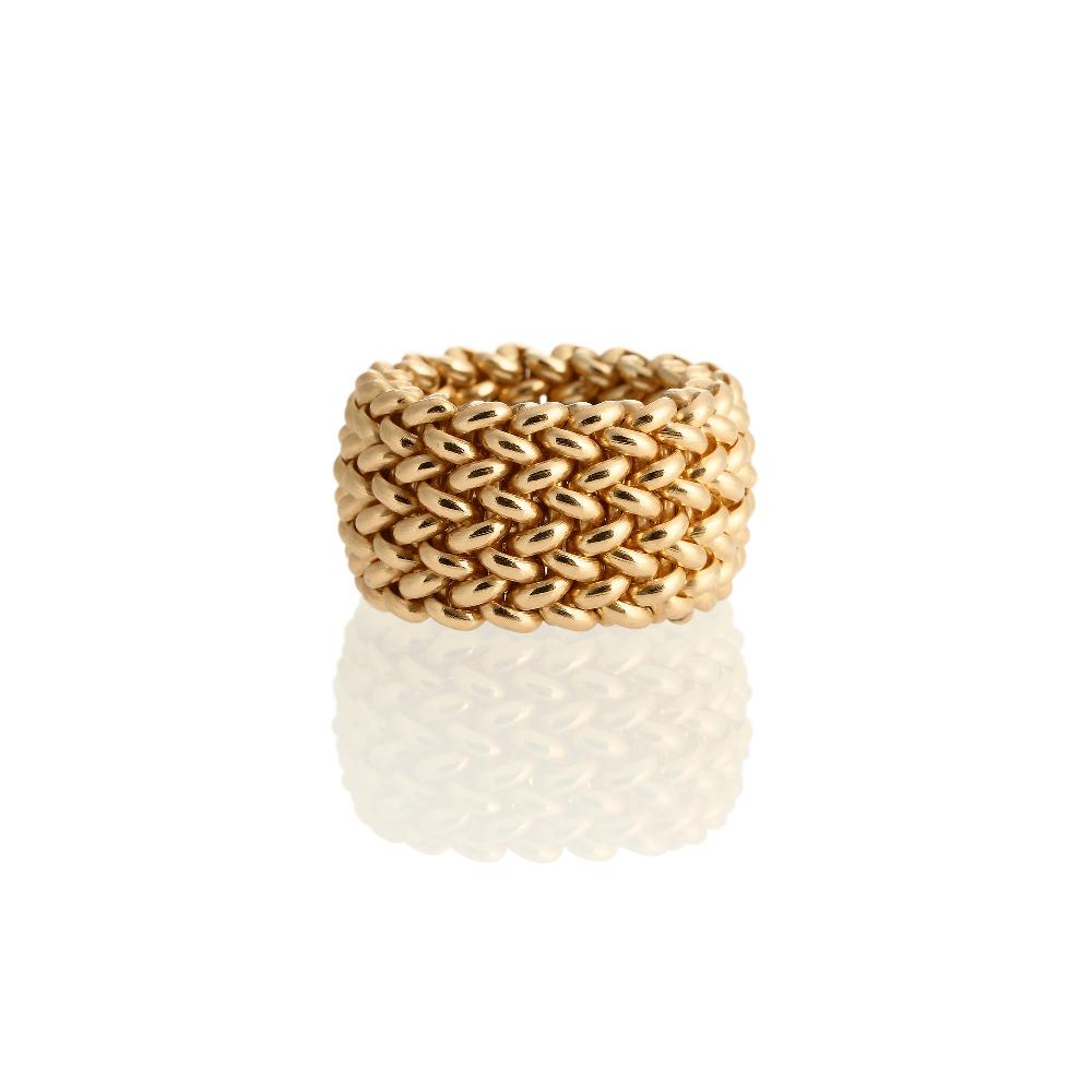 Unoaerre Anello in argento dorato | UNOAERRE Gioielli