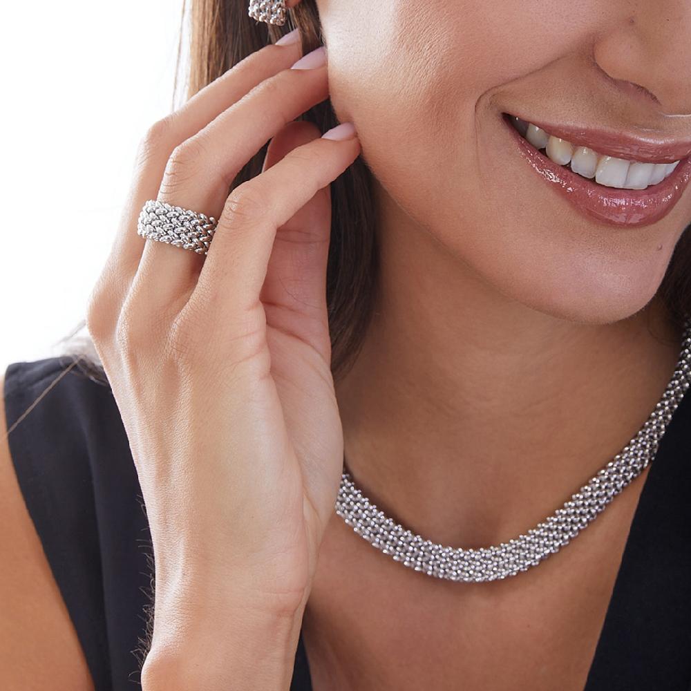 Unoaerre Anello in argento 925 a fascia | UNOAERRE Gioielli Promozione Limitata
