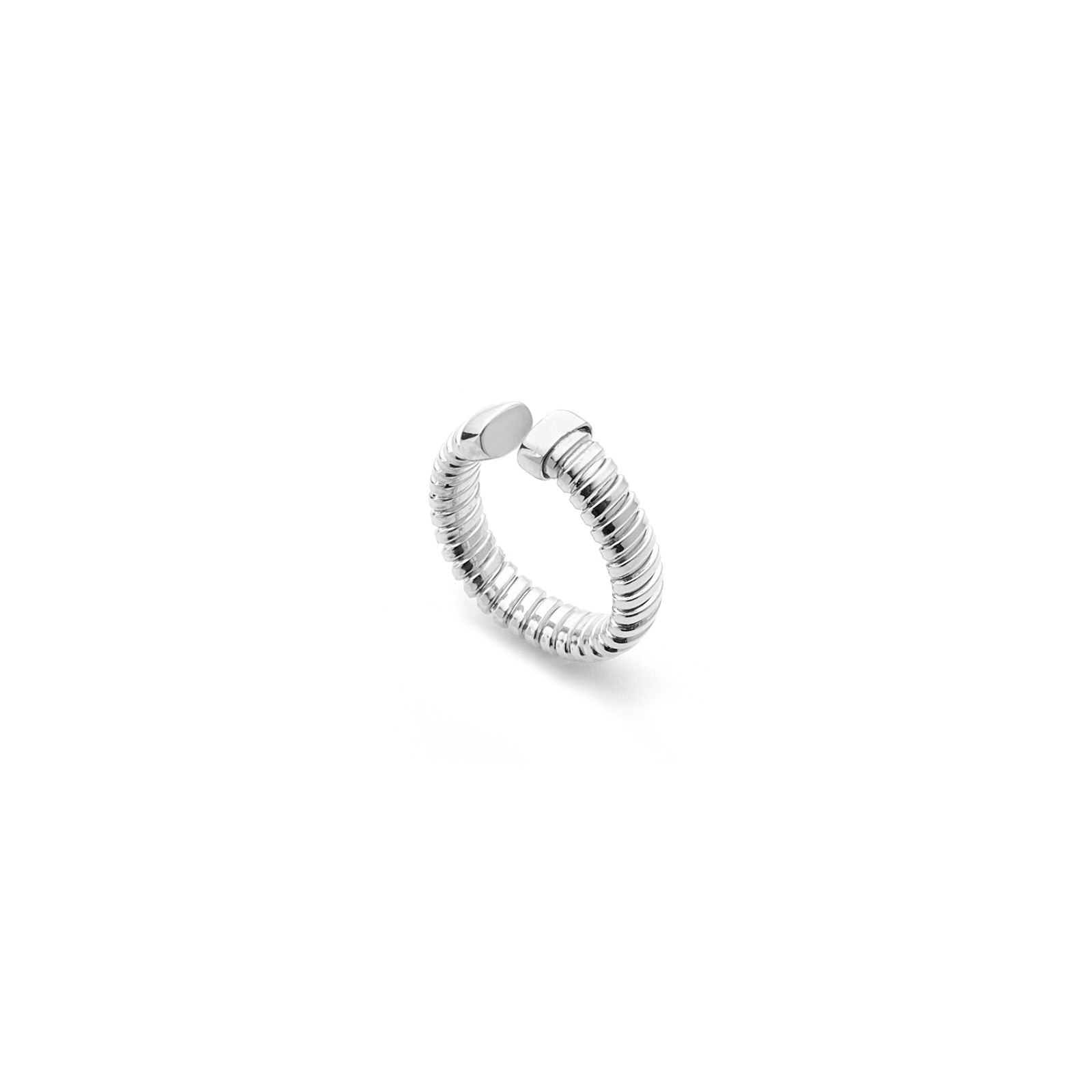 Unoaerre Anello tubogas in argento | UNOAERRE Gioielli