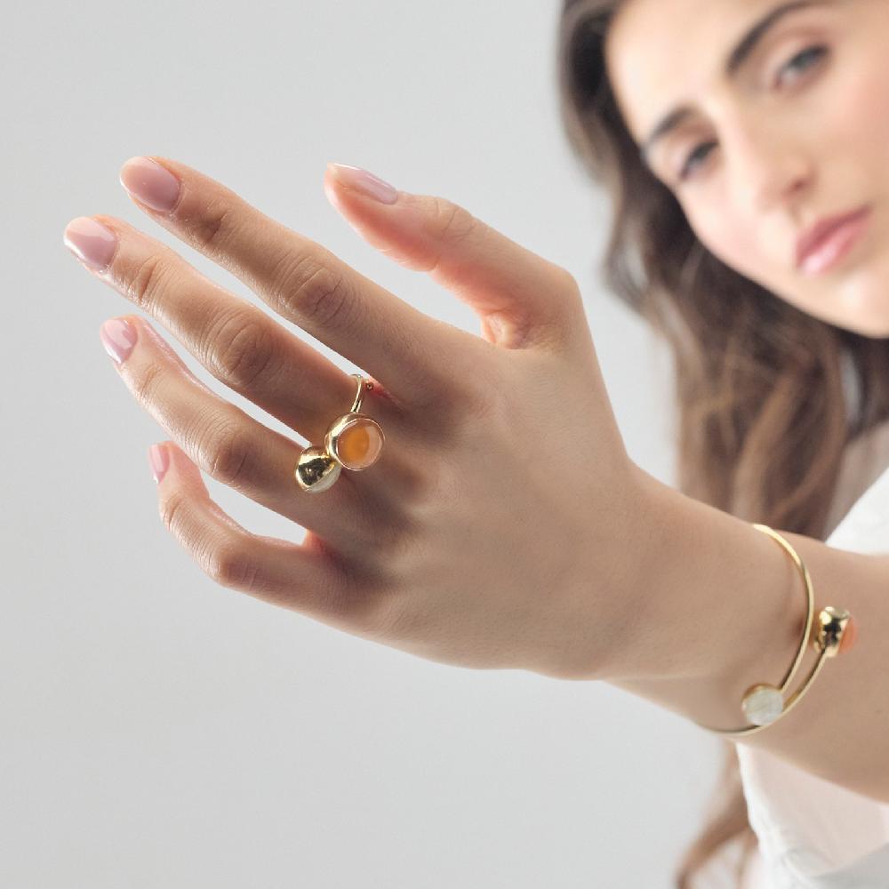 Unoaerre Anello in argento con pietre preziose | UNOAERRE Gioielli Nuova
