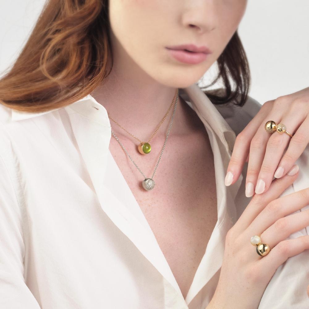 Unoaerre Anello in argento con pietre preziose | UNOAERRE Gioielli 2025