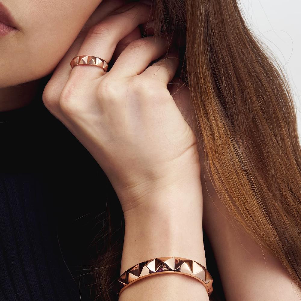 Unoaerre Anello in bronzo dorato rosa 520661 | UNOAERRE Gioielli Soddisfazione Garantita