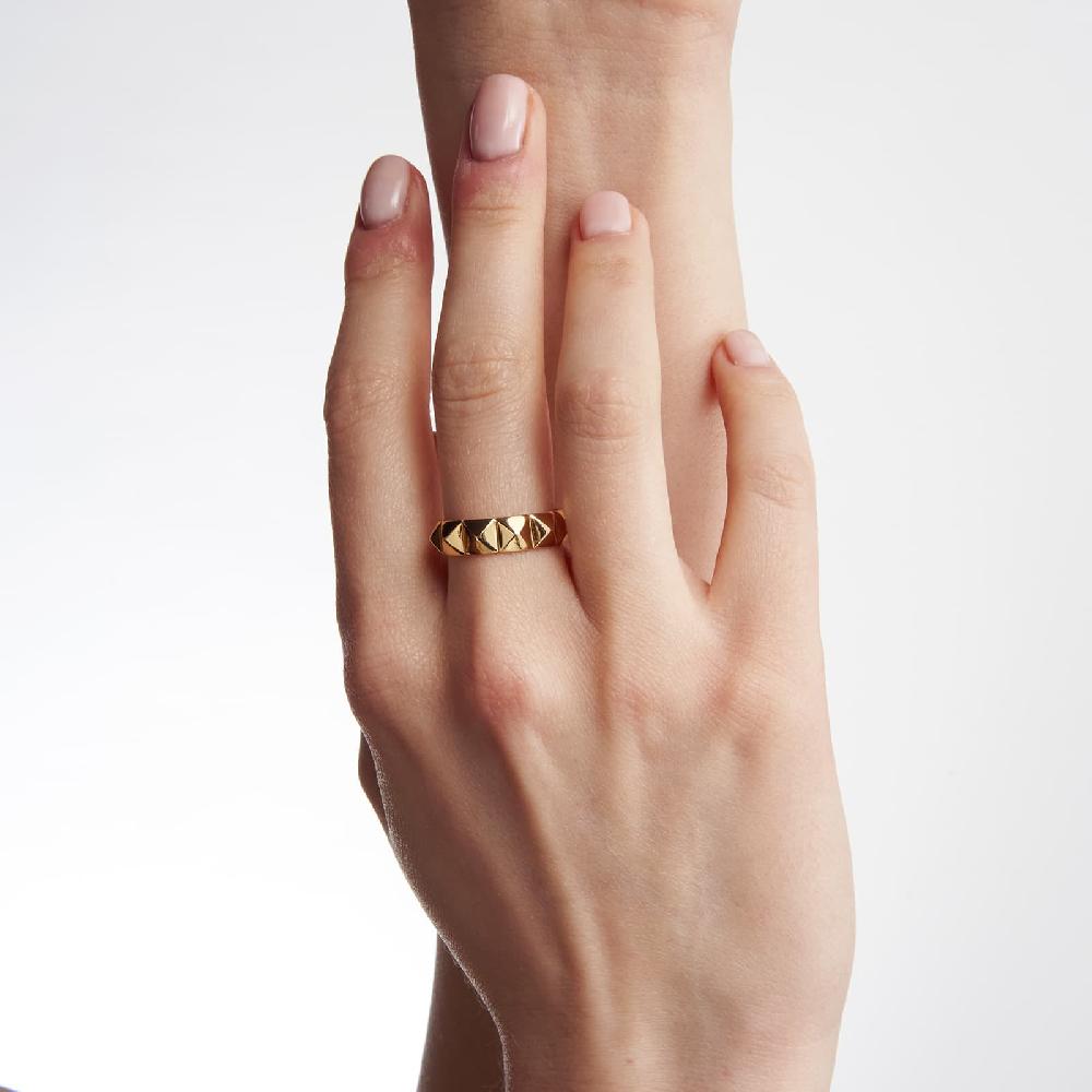 Unoaerre Anello in bronzo dorato 520660 | UNOAERRE Gioielli Qualità Garantita