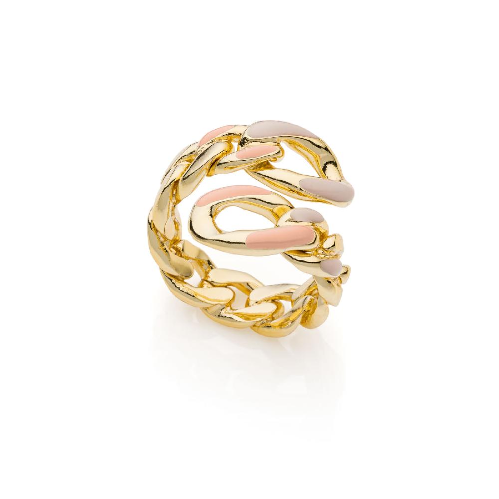 Unoaerre Anello groumette smaltato | UNOAERRE Gioielli
