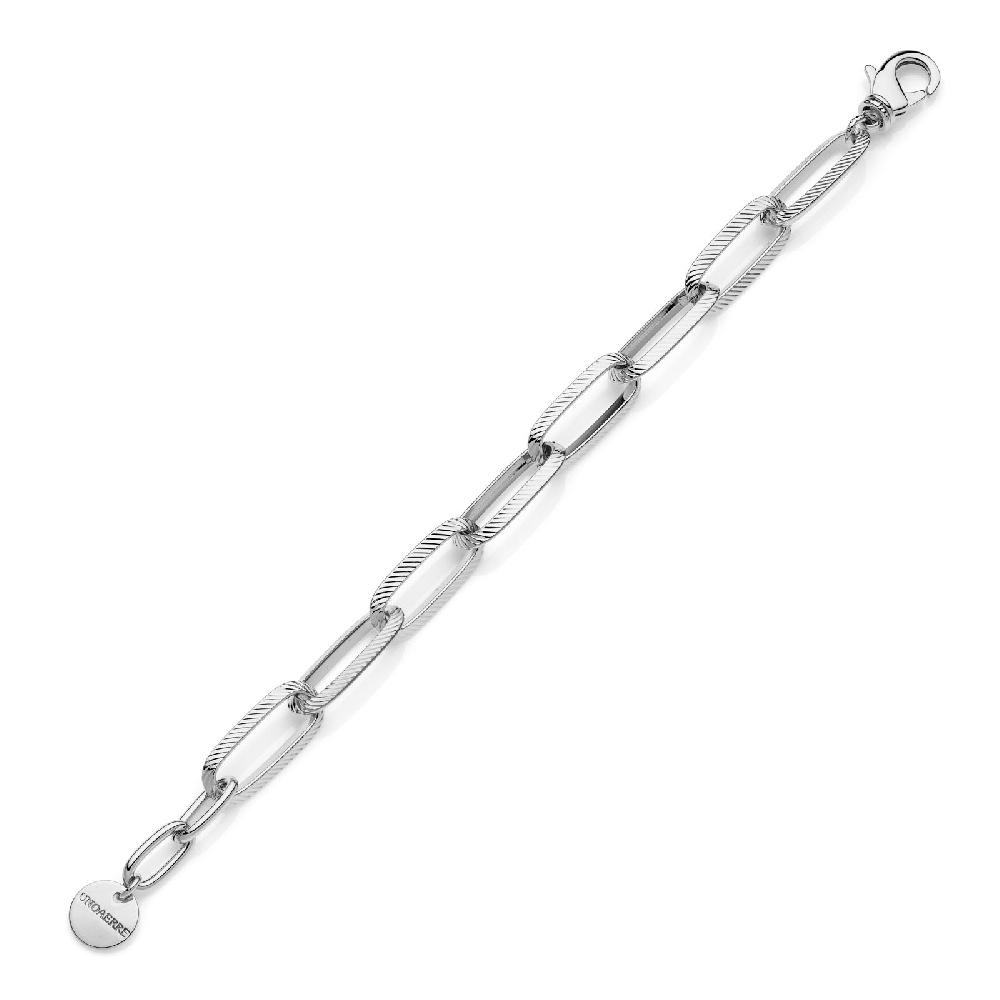 Unoaerre Bracciale catena forzatina argentata | UNOAERRE Gioielli Nuovo