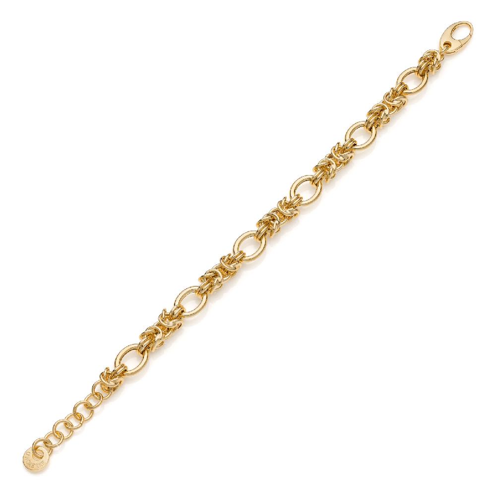 Unoaerre Bracciale in argento placcato oro | UNOAERRE Gioielli Pezzi Unici