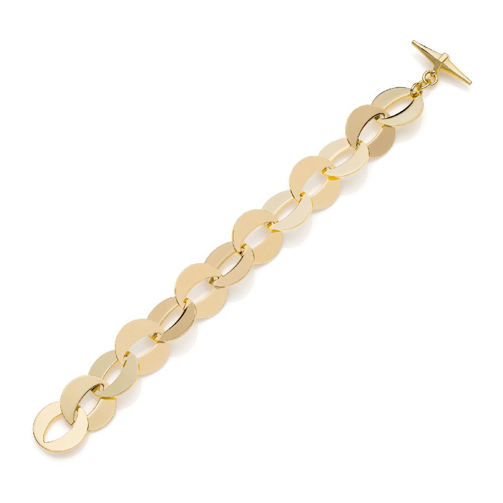 Unoaerre Bracciale donna catena tonda piatta | UNOAERRE Gioielli Qualità Garantita