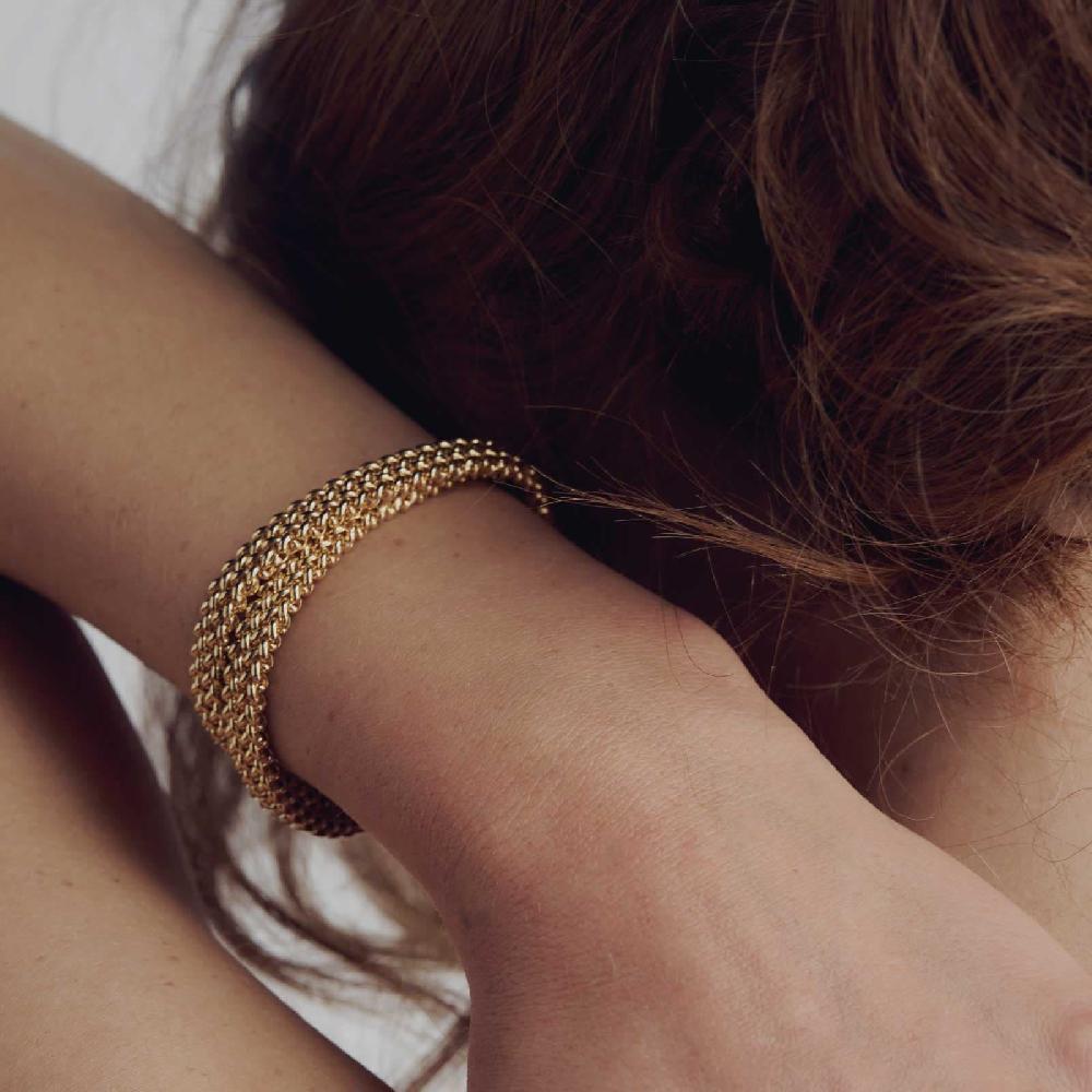 Unoaerre Bracciale argento bicolore | UNOAERRE Gioielli Prezzo Ridotto