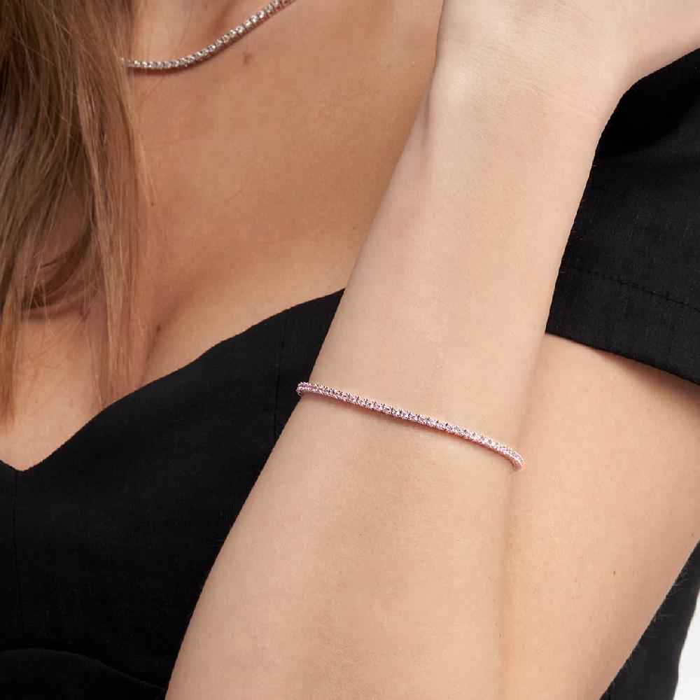 Unoaerre Bracciale tennis donna con zirconi rosa | UNOAERRE Gioielli Novità