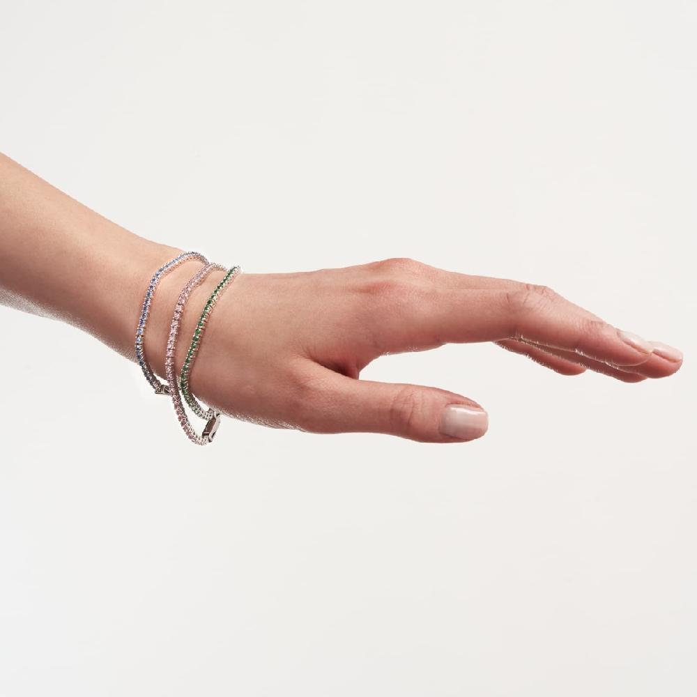 Unoaerre Bracciale tennis donna con zirconi rosa | UNOAERRE Gioielli Novità