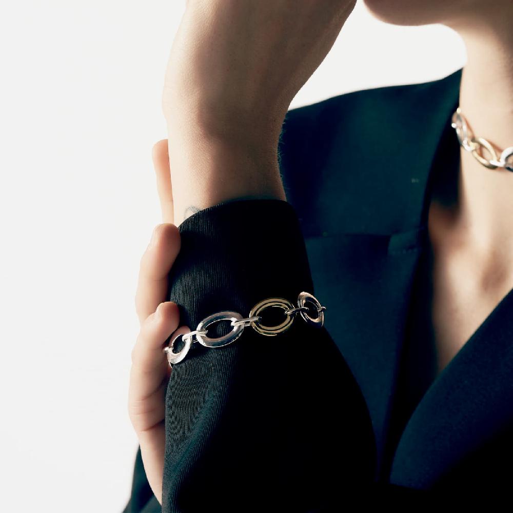 Unoaerre Bracciale donna bicolore Infinity | UNOAERRE Gioielli Negozio