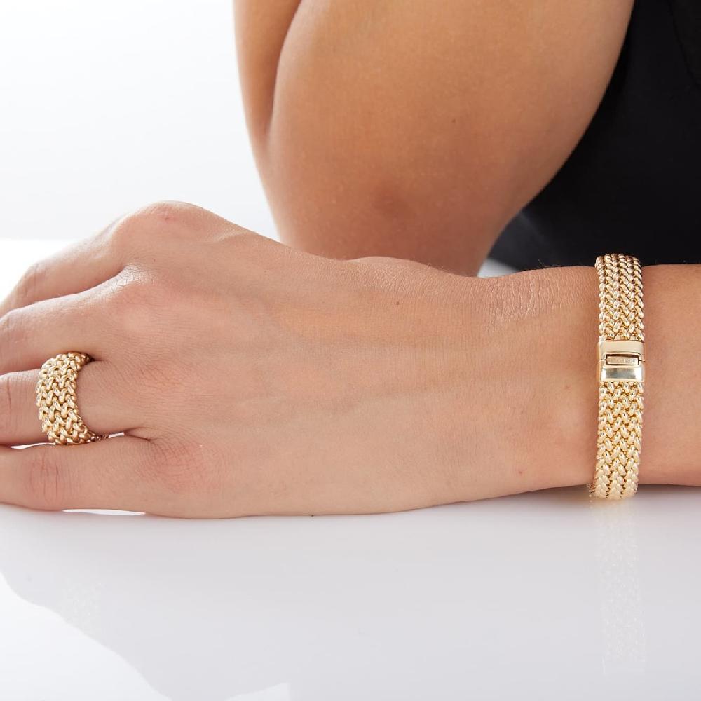 Unoaerre Bracciale in argento dorato 510197 | UNOAERRE Gioielli Negozi Online
