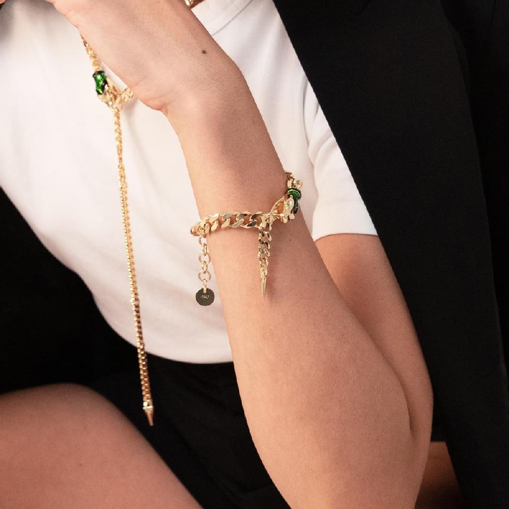 Unoaerre Bracciale groumette serpente | UNOAERRE Gioielli Trasporto libero internazionale