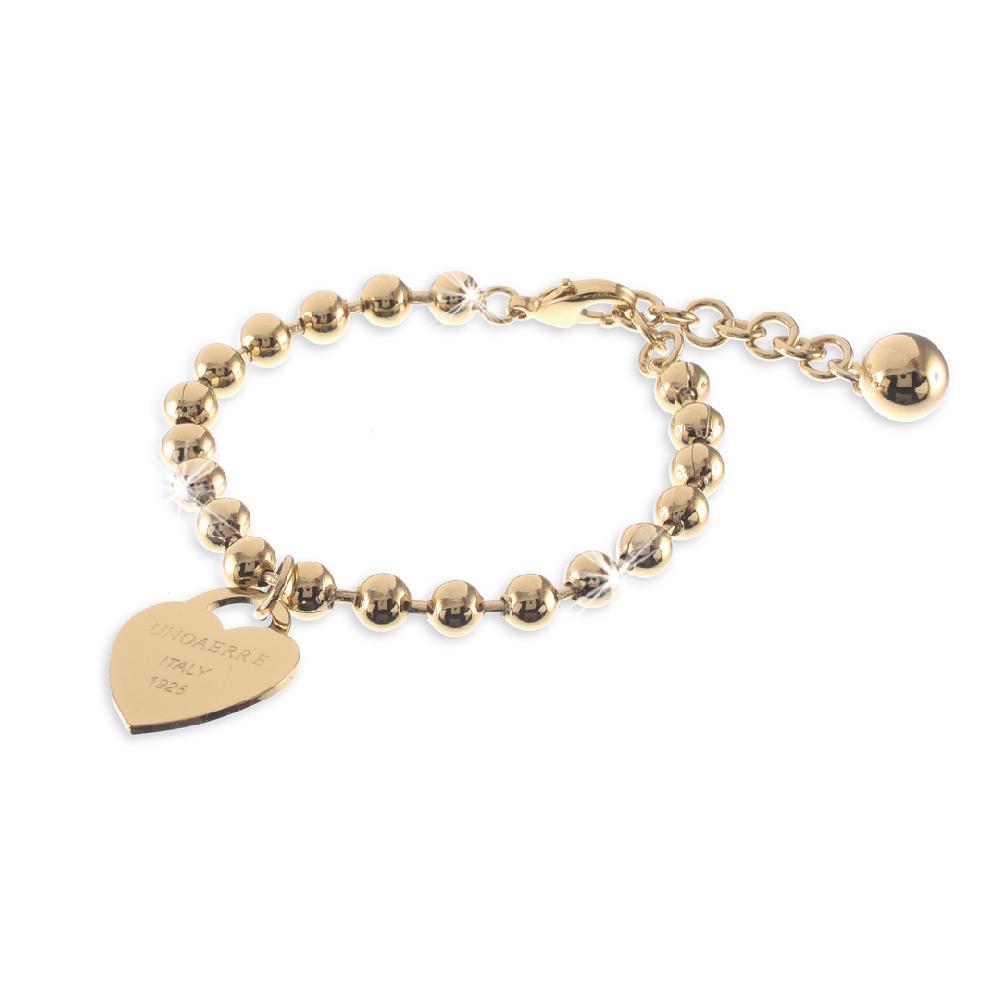Unoaerre bracciale in bronzo dorato 449039 | UNOAERRE Gioielli