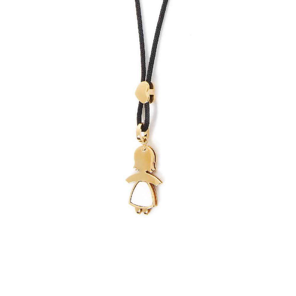 Unoaerre Collana con pendente in oro e madreperla bimba | UNOAERRE Gioielli Saldi Di Fabbrica