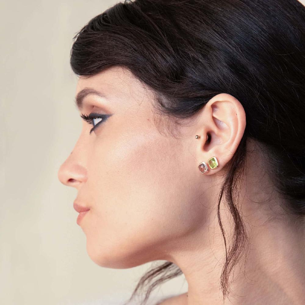 Unoaerre Orecchini donna Unoaerre in argento e cristallo ametista | UNOAERRE Gioielli Offerta San Valentino