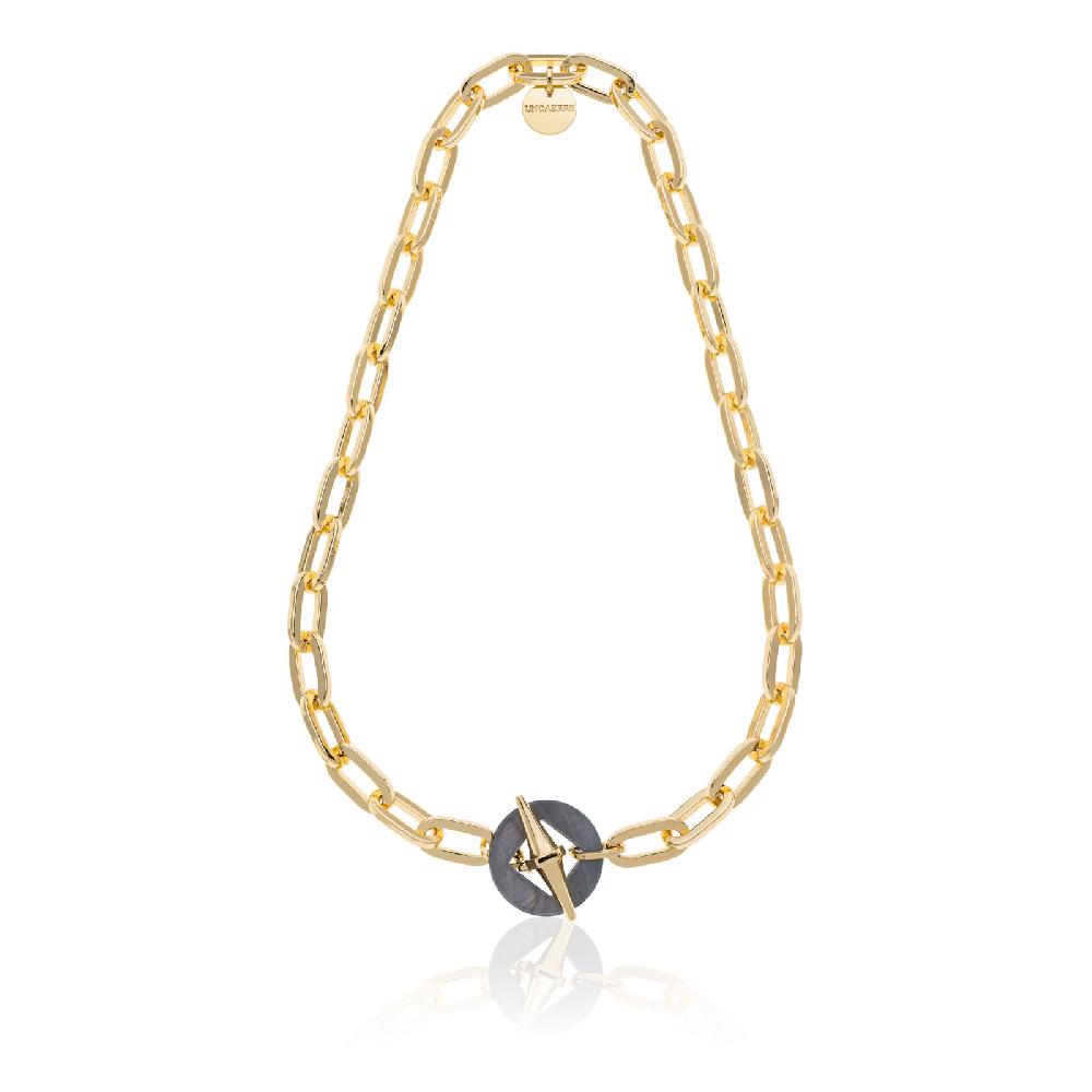 Unoaerre Collana catena dorata con madreperla | UNOAERRE Gioielli Prezzo basso