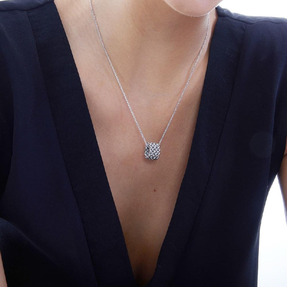 Unoaerre Collana in argento bianco 509521 | UNOAERRE Gioielli Fino al 65% di sconto