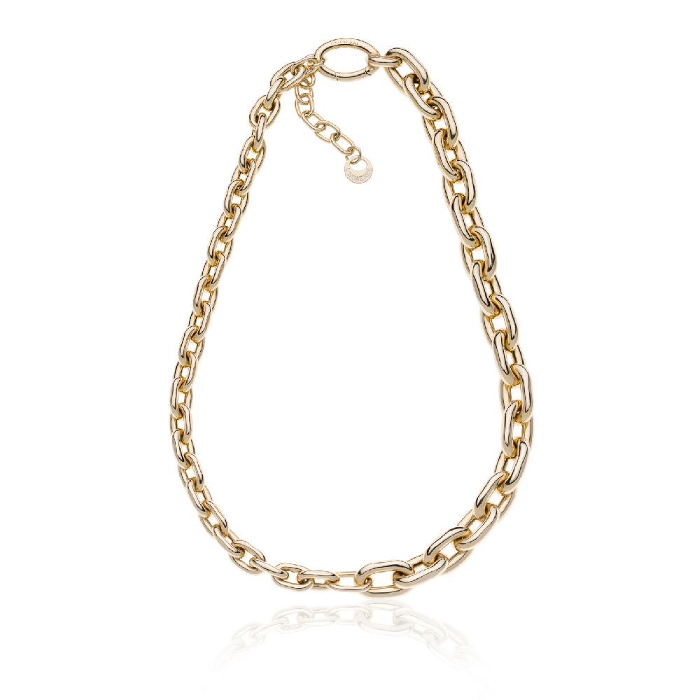 Unoaerre Collana in argento sterling dorato | UNOAERRE Gioielli Esporta salva